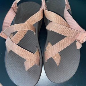 Rose Gold Chacos